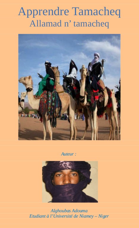 langue touarègue : apprendre le Tamasheq avec Alghoubas Adouma du Niger