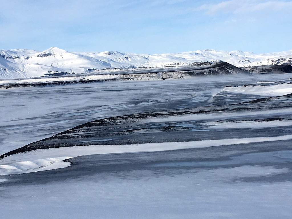 Paysages islandais : sandur Skeiðarársandur